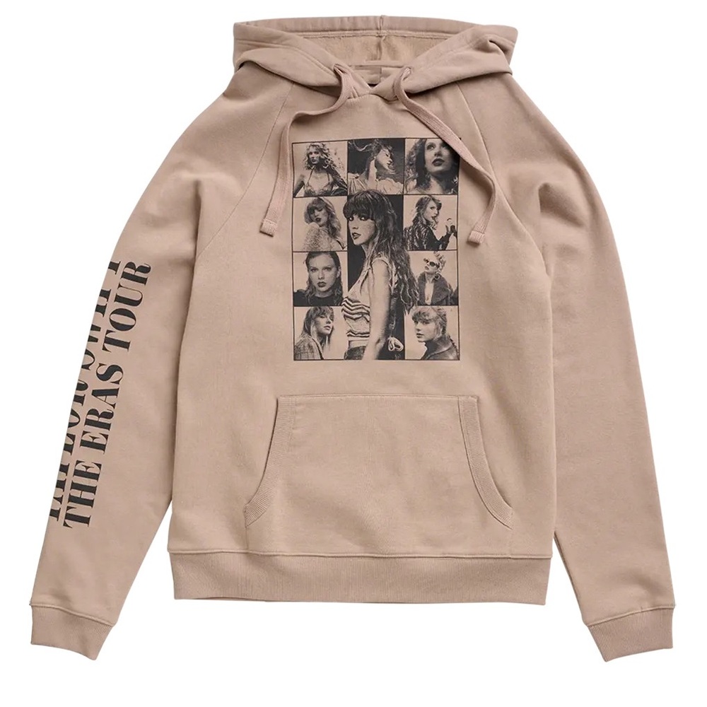Taylor Swift the eras tour fan Beige Graphic Hoodie